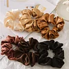 12PCS Neutural Colors Satin Hair Band Scrunchies Set