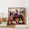 Diamond Painting -DIY Round Dril Cowgirl