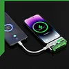 【3C CERTIFIE】Detachable Charging Module &ndash; 22.5W Fast Charging, 5000mAh Battery. Equipped with Replaceable Battery and Dual Type-C/Lightning Plugs, and Allowed on Planes