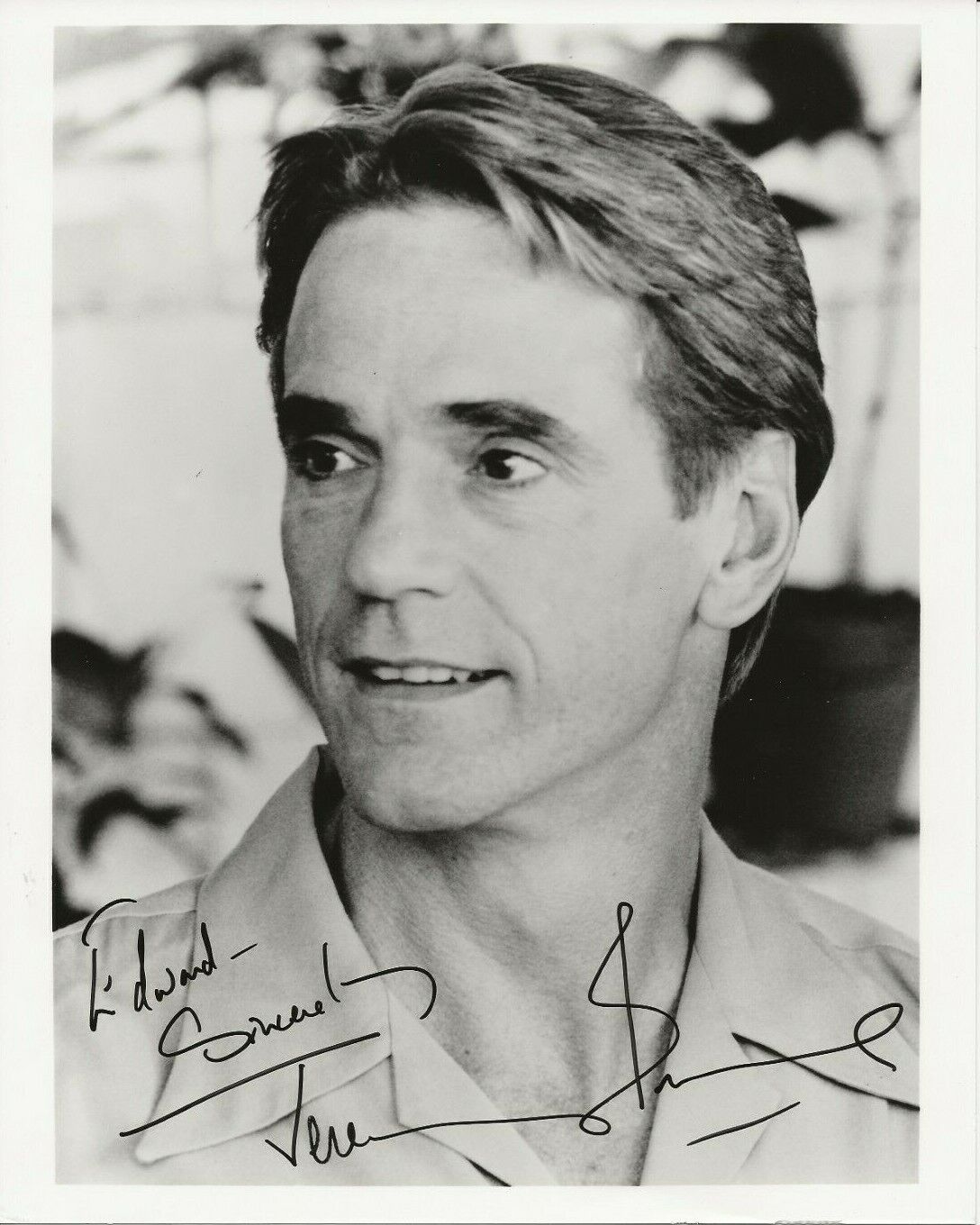 JEREMY IRONS Signed Photo Poster painting Autographed 8x10 MOONLIGHTING Die Hard ERAGON COA 12/