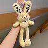 Plushie Bunny Keychain Bag Charm Long Ears Long Legs Girls Gift Idea