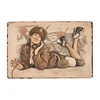 Military Uniform Girl - Vintage Metal Signs(12*16Inch)-Pin-up-girls
