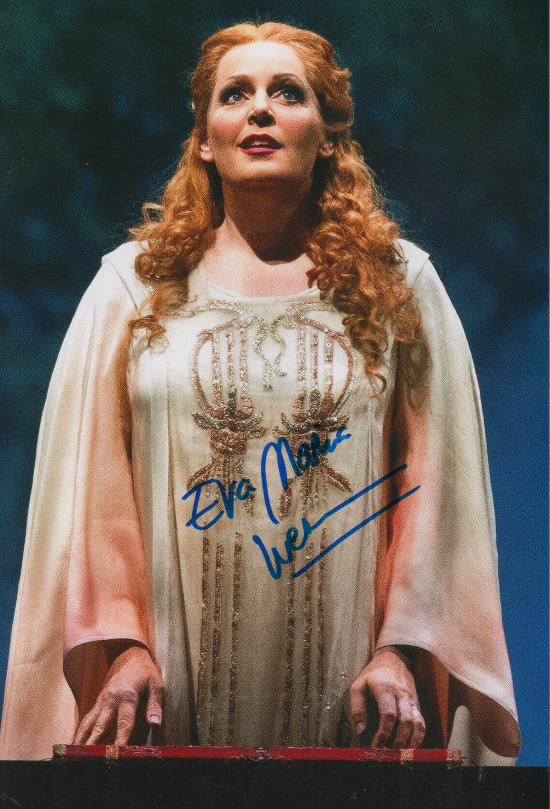 Eva-Maria Westbroek Opera signed 8x12 inch Photo Poster painting autograph