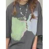 Cyberpunk Printed Short Sleeve Tee