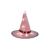 Halloween Chapeau de Sorci&egrave;re Rougeoyant Led Magicien