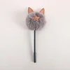 6PCS Creative Fluffy Cat Ears 0.5mm Gel Pen Y2K Trend Portable School Student Home Office Cute Stationery Gift
