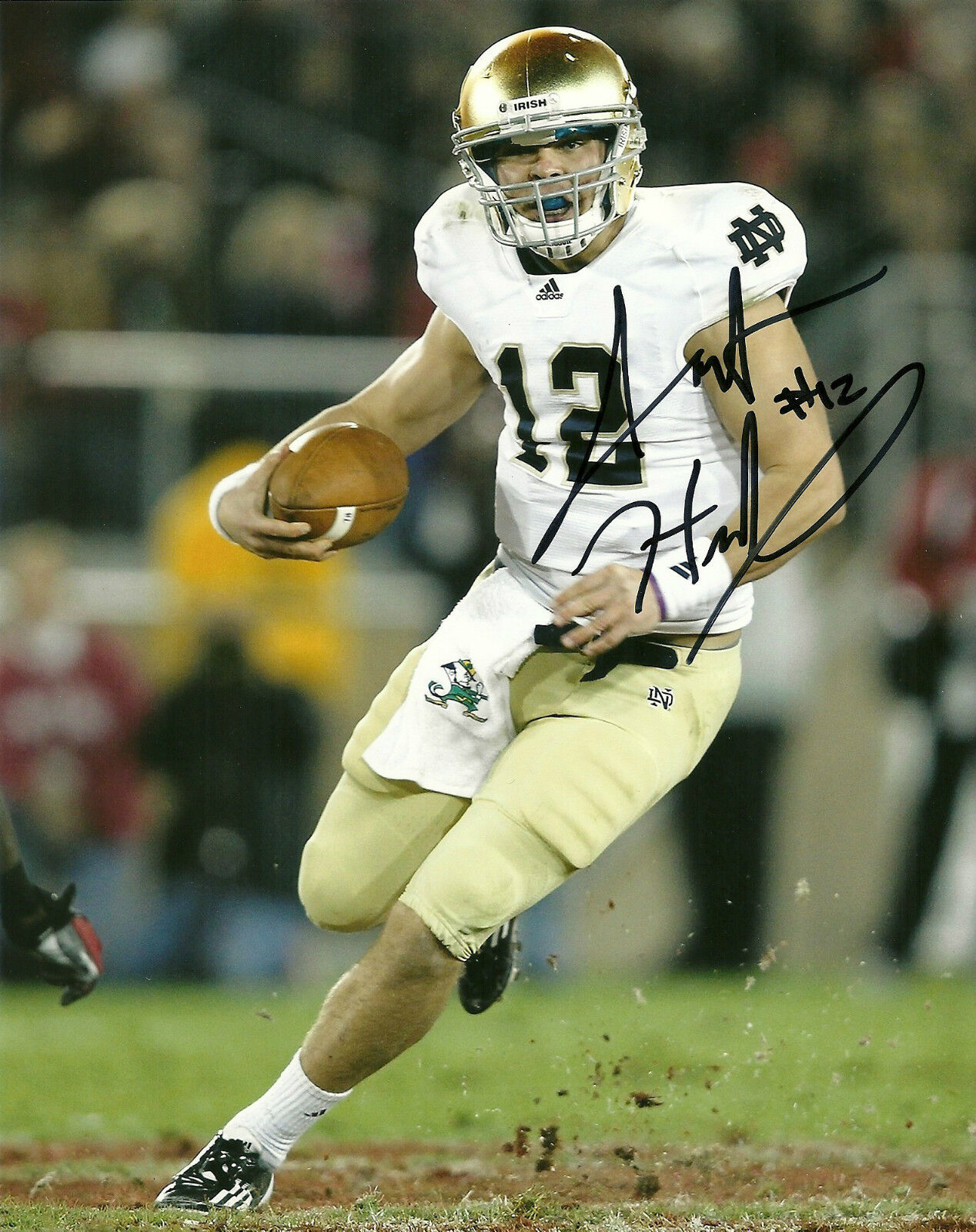 ANDREW HENDRIX HAND SIGNED NOTRE DAME FIGHTING IRISH 8X10 Photo Poster painting W/COA