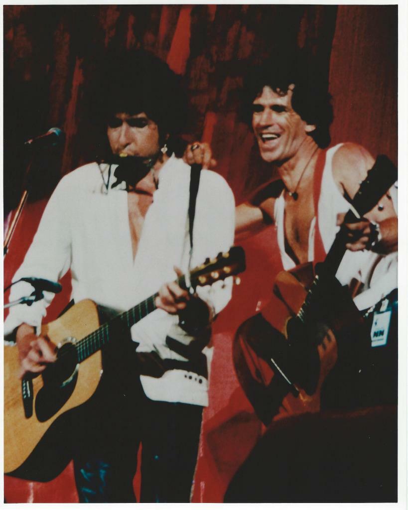 Bob Dylan and Keith Richards 8x10 Picture Photo Poster painting Gorgeous Celebrity #217