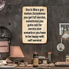 "Sex is like a gas station toilet" - Vintage Metal Signs(8*12Inch) 