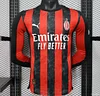 AC Milan 2025-2026 Home Long Sleeve Player Version Shirt