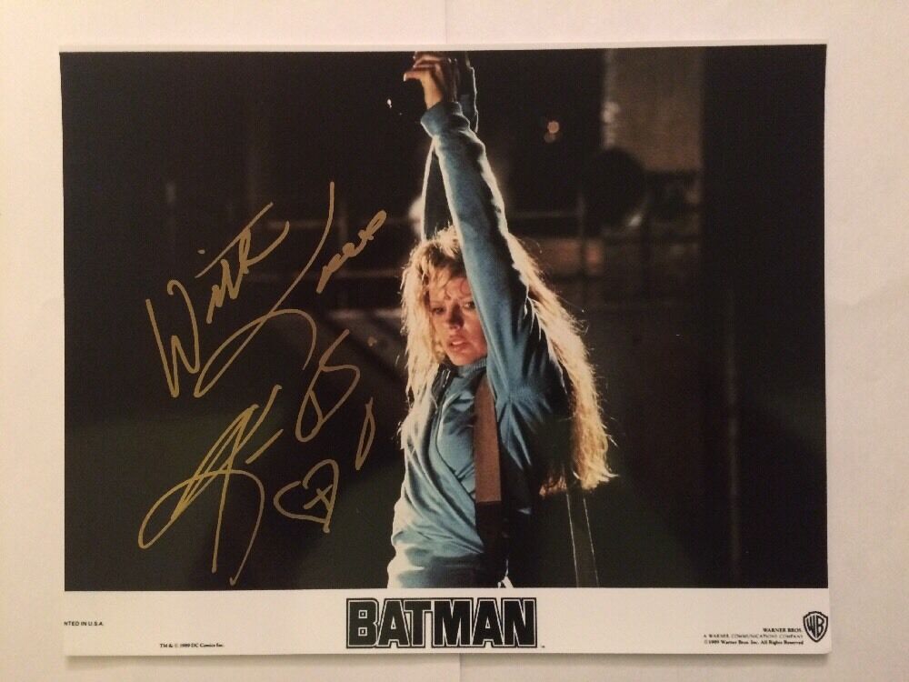 Kim Basinger Autograph Signed 8x10 Photo Poster painting Batman 9 1/2 Weeks 8 Mile