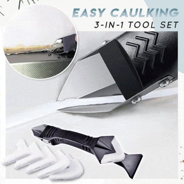 🔥Last day 49% OFF-3 in 1 Silicone Caulking Tools Your Ideal Tool In Home