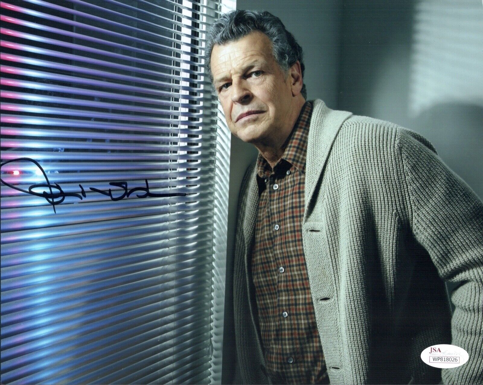 JOHN NOBLE Signed FRINGE 8x10 Photo Poster painting LORD OF THE RINGS Autograph JSA COA Cert