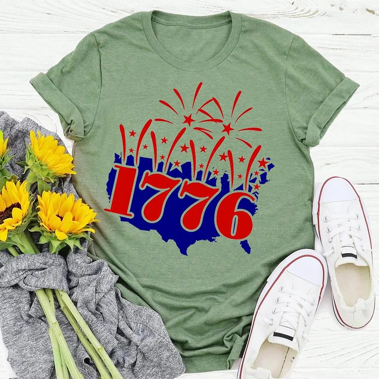 1776  independence day T-shirt Tee - 01868