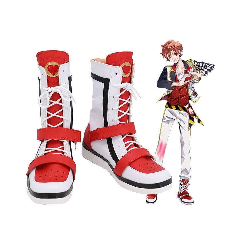 Twisted Wonderland Ace Schuhe Alice in Wonderland Ace Cosplay Schuhe
