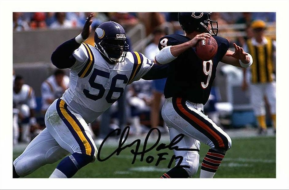 CHRIS DOLEMAN - MINNESOTA VIKINGS AUTOGRAPH SIGNED Photo Poster painting POSTER PRINT