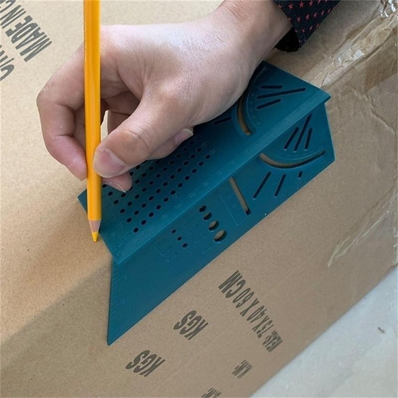 1pc Wood Working Ruler, 3D Mitre Angle Measuring Gauge, Square Size Measure Tool 2023 - CAD $5.99 –P4