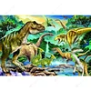 Diamond Painting-DIY Full Drill Round Beads Dinosaurs near River
