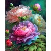 Blume - quadratischer Bohrer Diamond Painting - 40*50cm