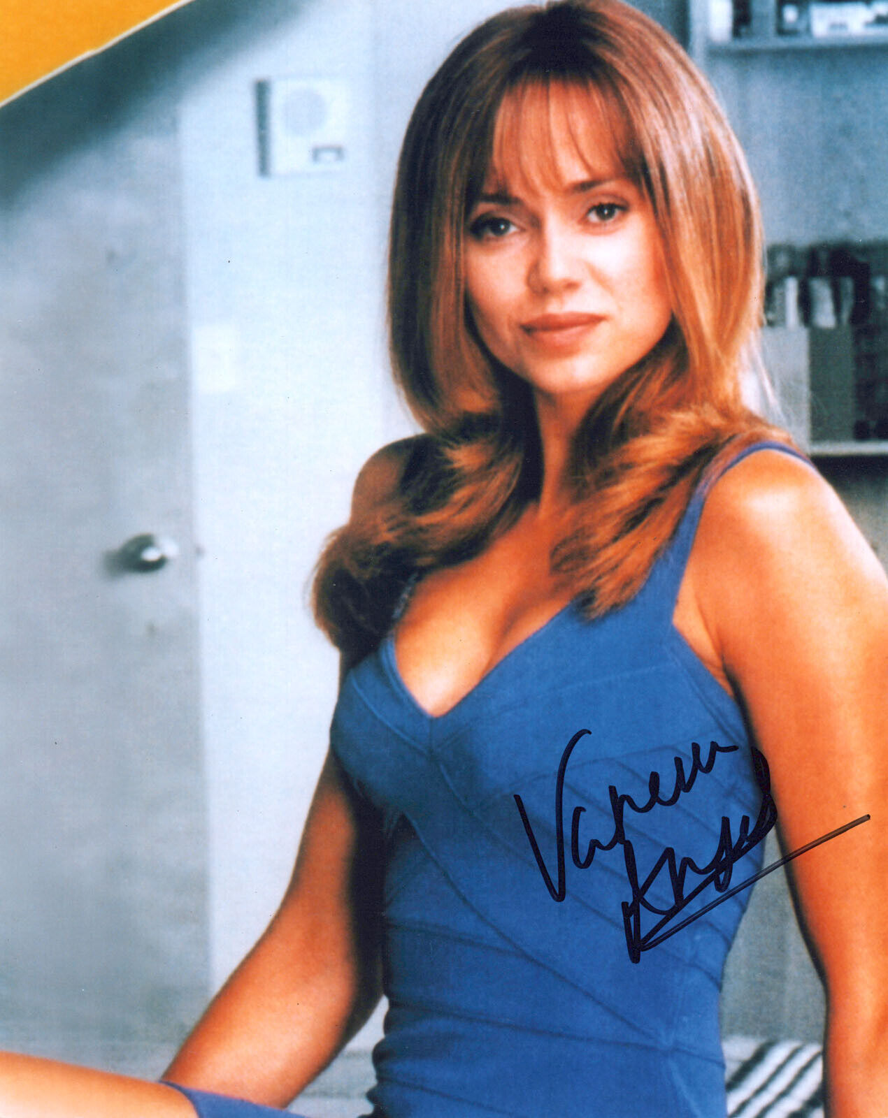 VANESSA ANGEL signed Autographed 8X10 Photo Poster painting - SEXY Hot KINGPIN Weird Science COA