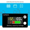 DC 8V-100V Battery Capacity Indicator LCD Car Motorcycle Voltmeter Voltage Gauge