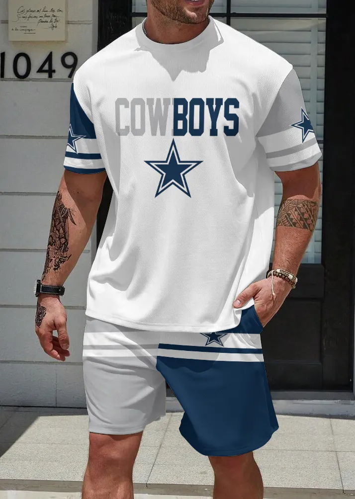 Dallas Cowboys  Limited Edition Top And Shorts Two-Piece Suits