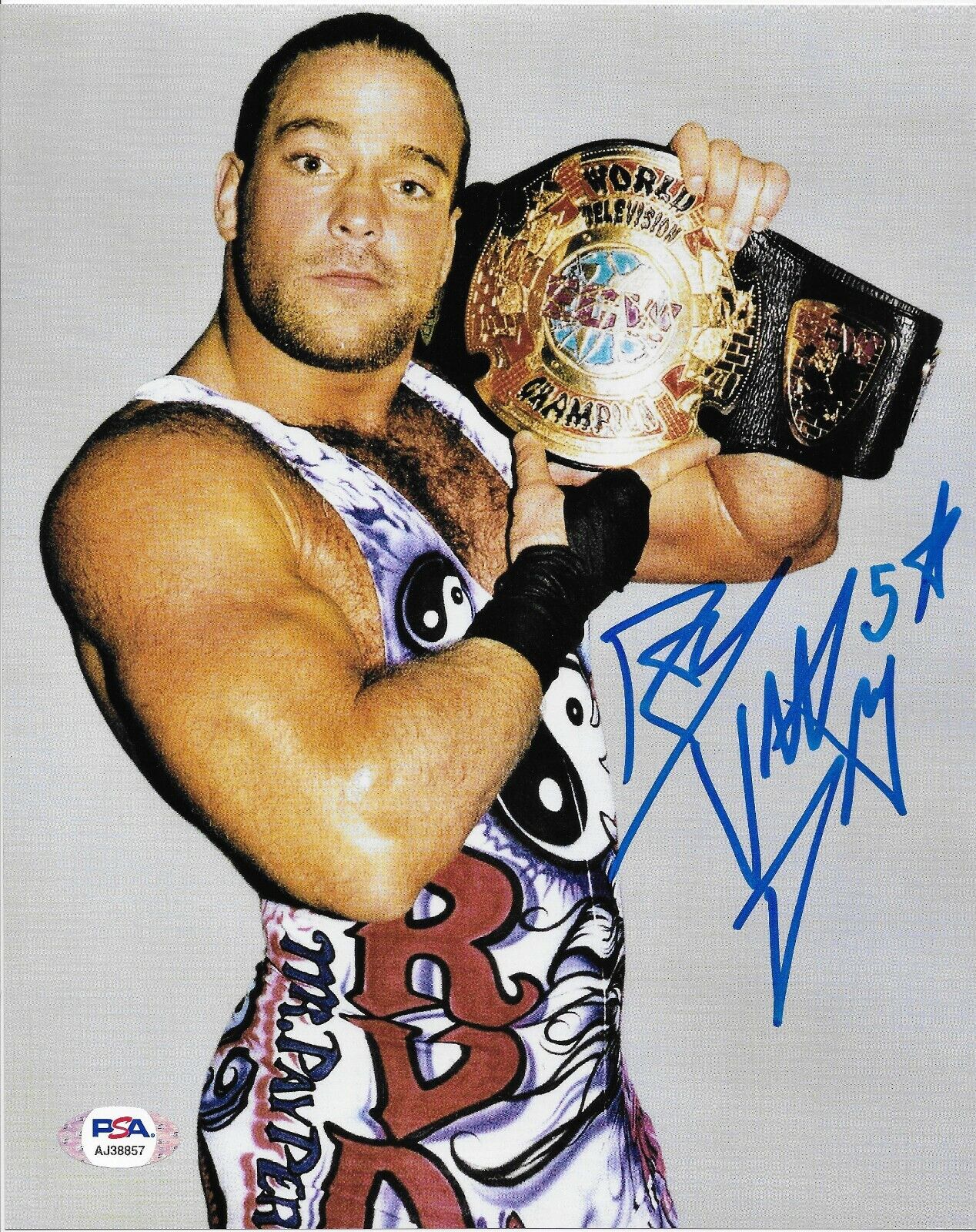 Rob Van Dam WWE HOF ECW Signed Autograph 8x10 Photo Poster painting #12 W/ PSA COA