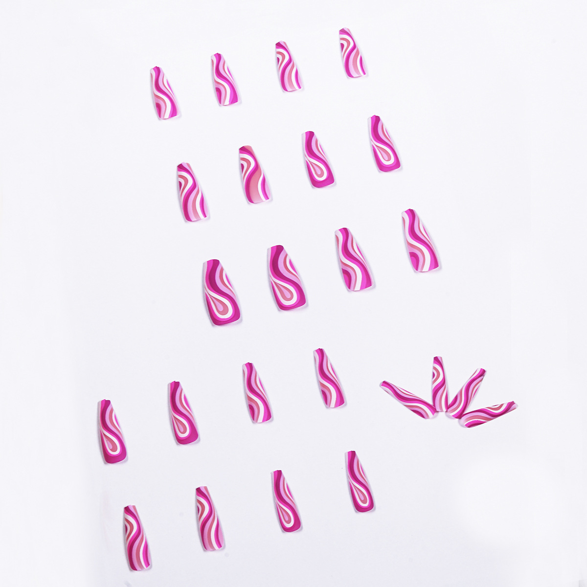 Mature Women Detachable Artistic Wearable Finished Fake Nails Press On Nails Tips
