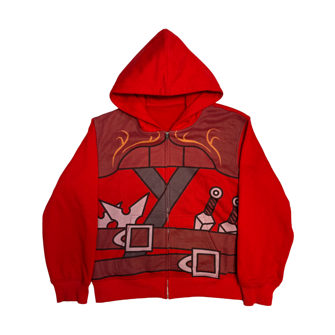 "Fire" Zip-Up