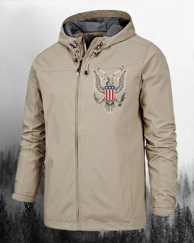 Men's hooded outdoor jacket 008