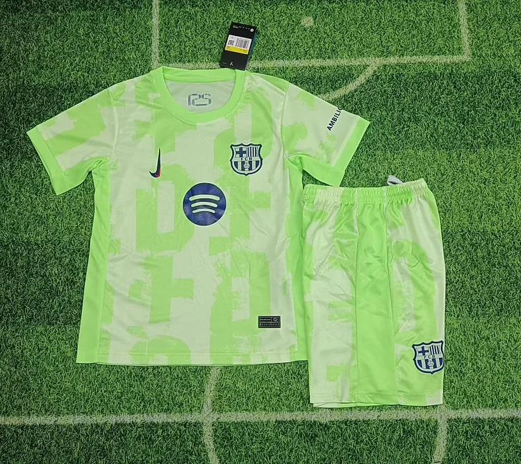 24/25 Barcelona Second Guest Children's Clothing