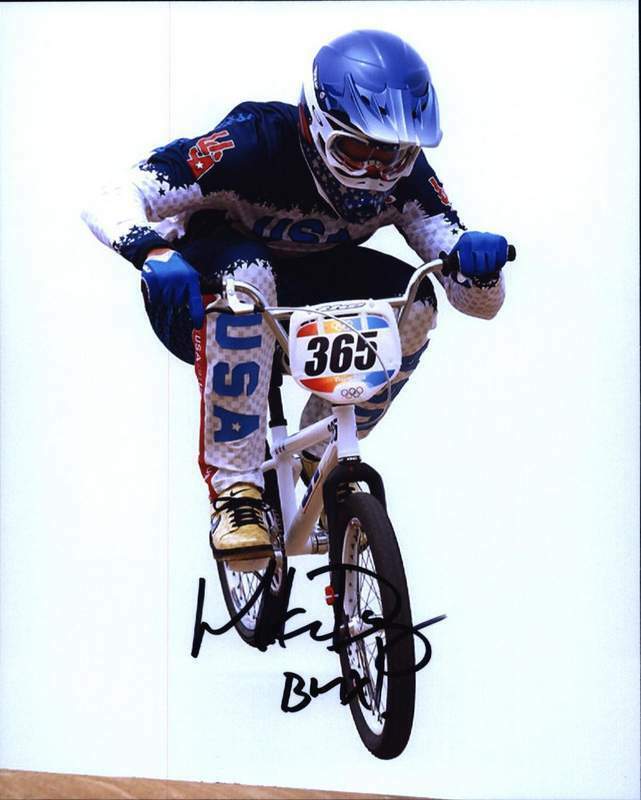 Mike Day authentic signed olympics 8x10 Photo Poster painting W/Cert Autographed 06