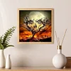 (Counted/Stamped) 11CT Halloween Skull-Cross Stitch 40*40cm/15.75*15.75in