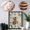 Diamond Painting-DIY Special Shaped Drill Pearl Painting Bee(30x40cm)