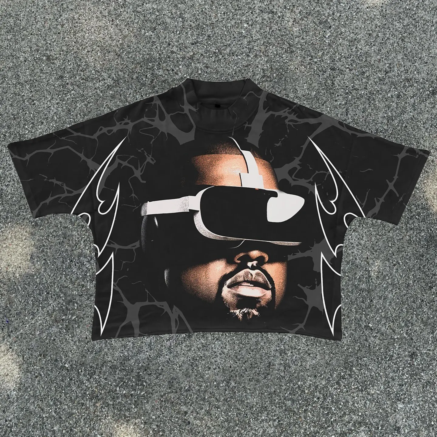 future rap star printed t-shirt