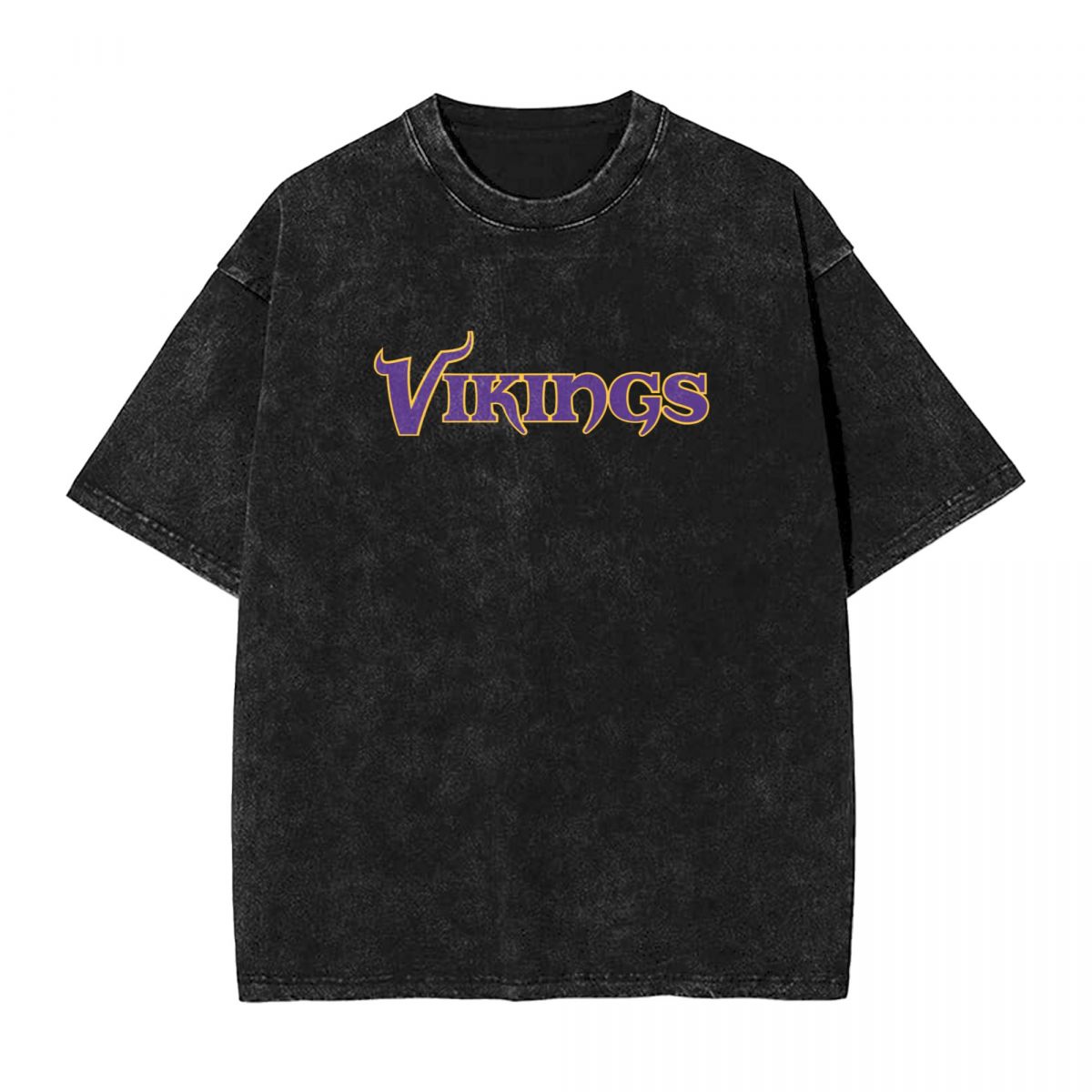 Minnesota Vikings Wordmark Men's Oversized Streetwear Tee Shirts
