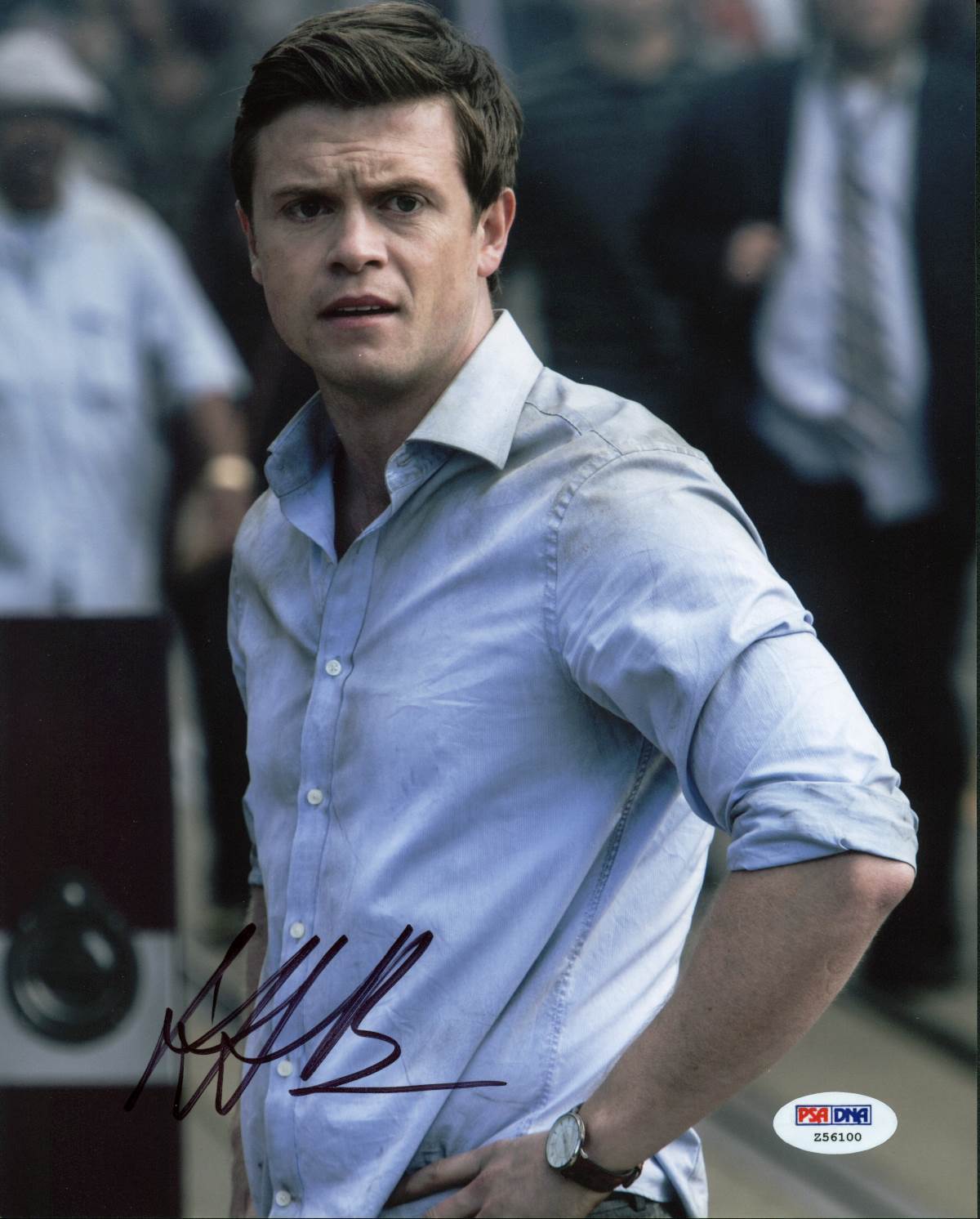 Hugo Johnstone-Burt San Andreas Signed Authentic 8X10 Photo Poster painting PSA/DNA #Z56100