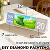 DIY Calendar Diamond Painting Calendar Kit Diamond Art Paper Desk Calendar Kit