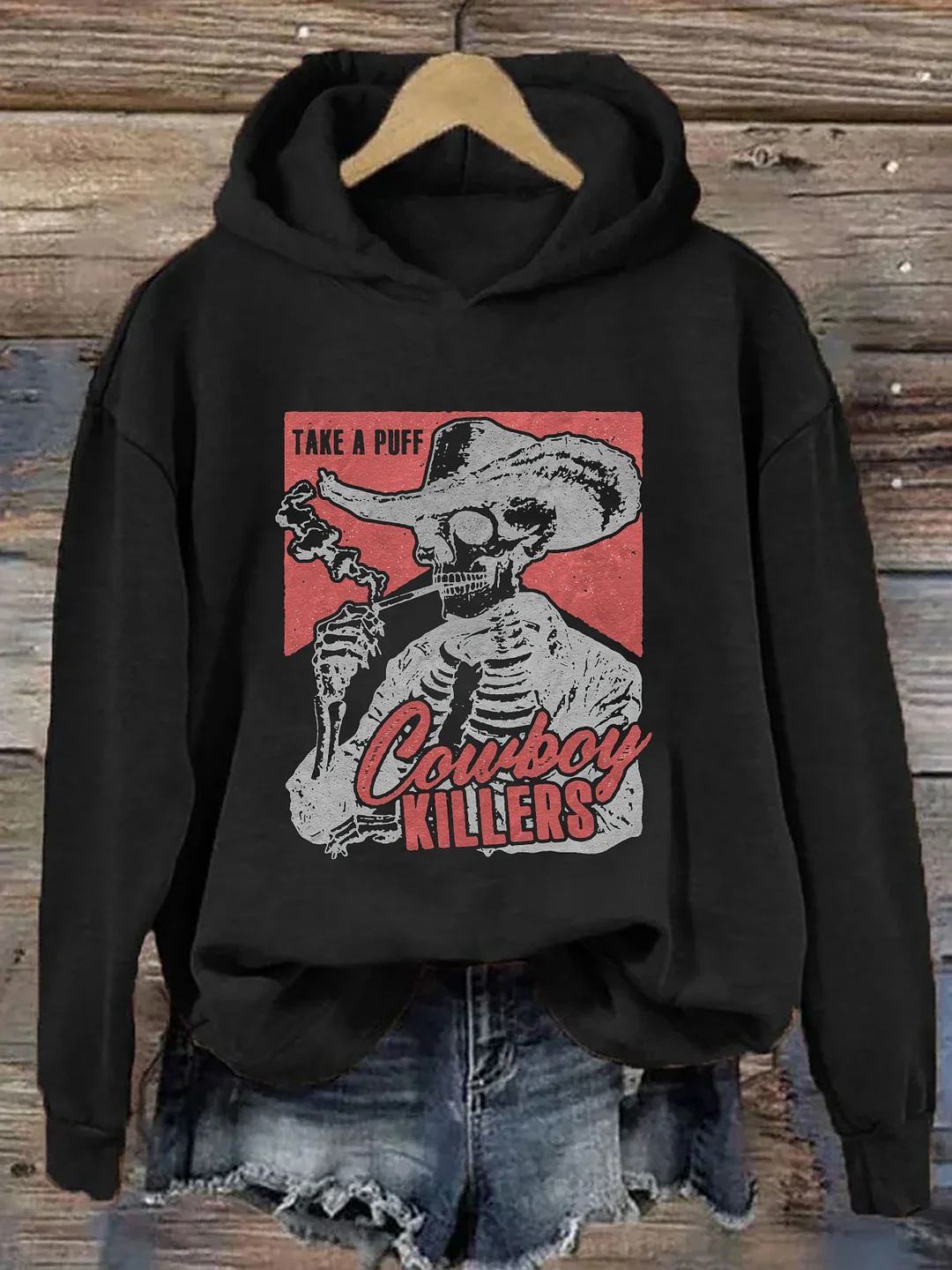 Smoking Skeleton Hoodie