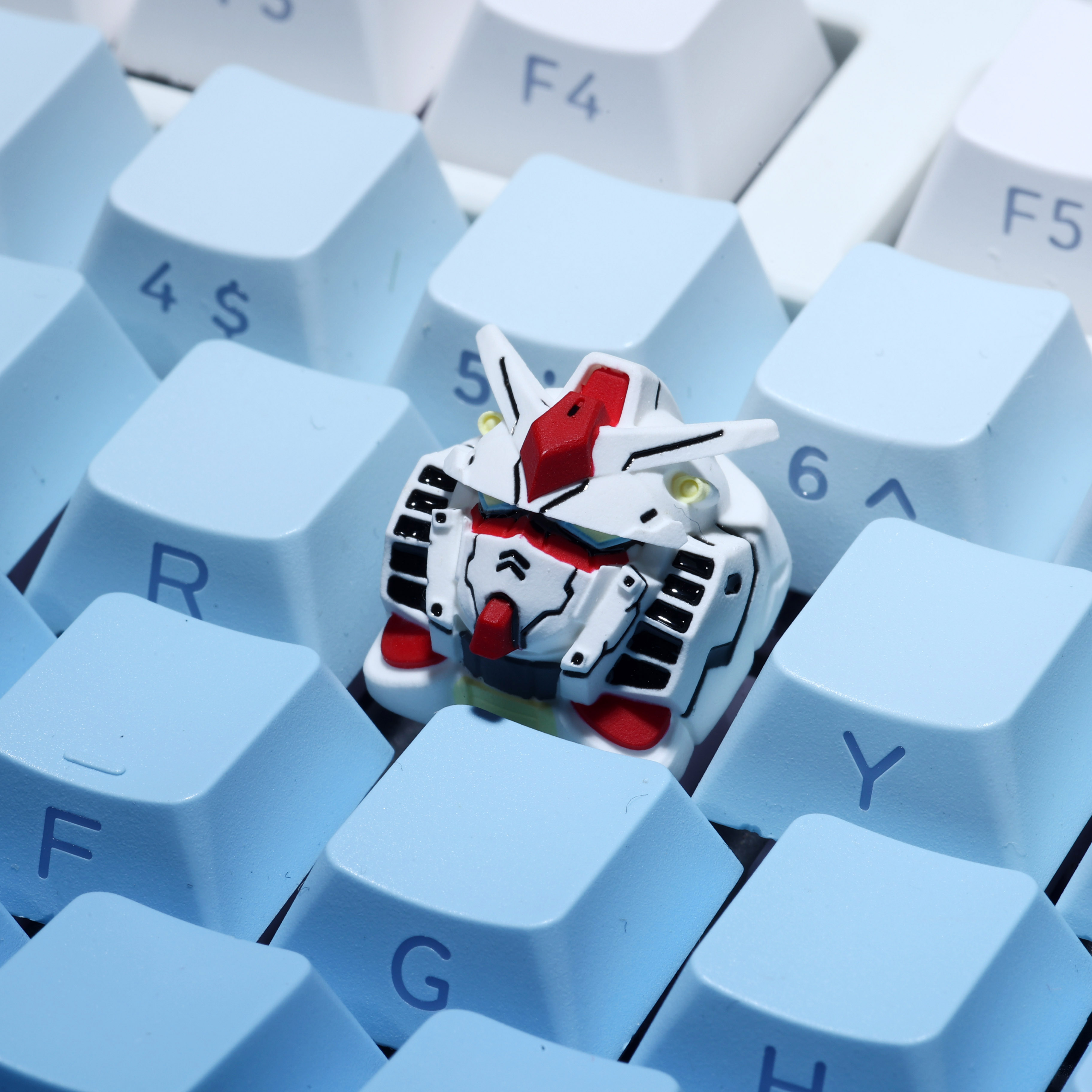 Gundam RX-78 Head Artisan Keycap Axonkit