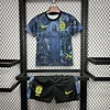 2024-2025 Brazil Special Edition Dark Blue Kids Size love fball