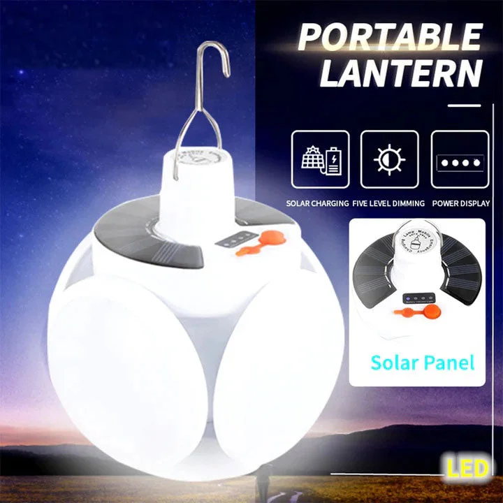 Solar LED Torch USB Outdoor Night Light