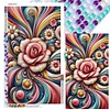 (40*70cm)Flower - Full Round Drill Diamond Painting