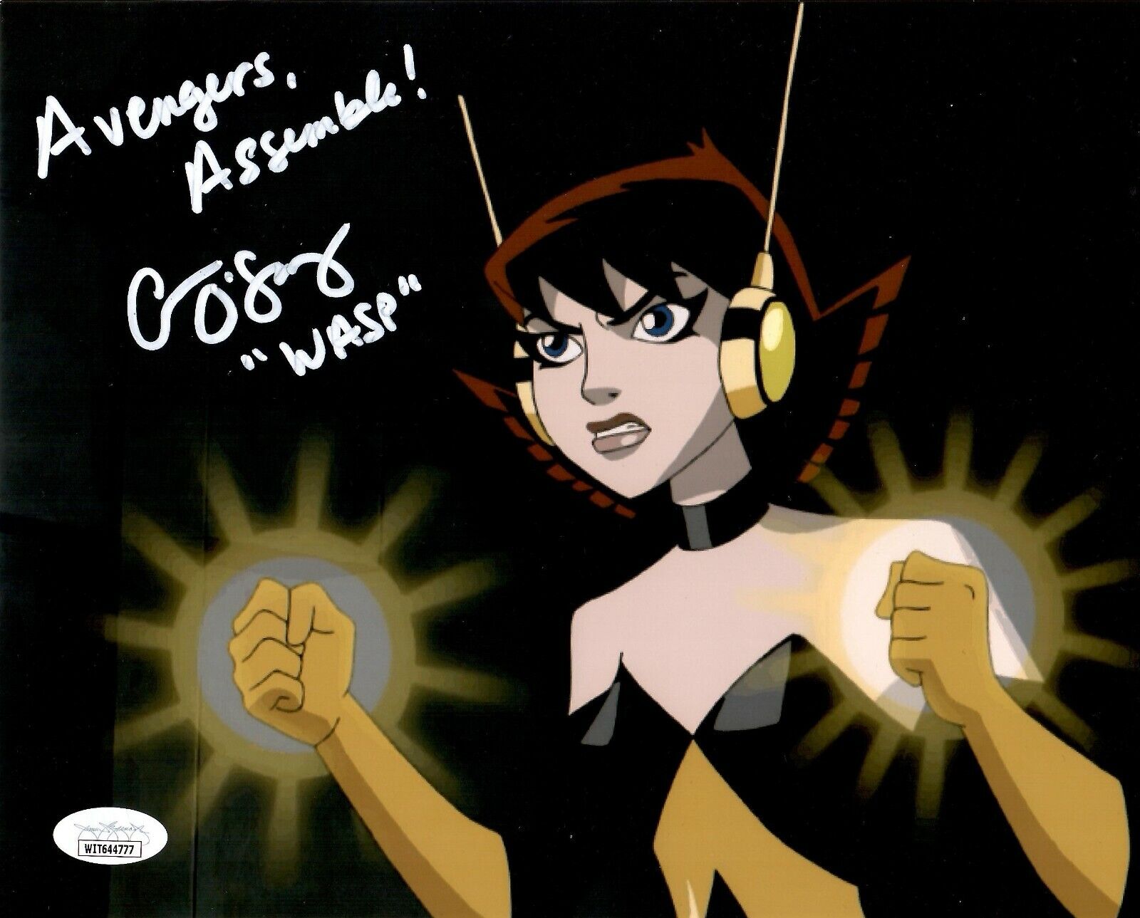 Colleen Oshaughnessy autograph double Inscribed 8x10 Photo Poster paintingThe Avengers JSA COA