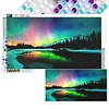 (US Local)2pack 5D DIY Full Round Drill Big Size Diamond Painting Aurora Kit Home Decor Art 70x40cm