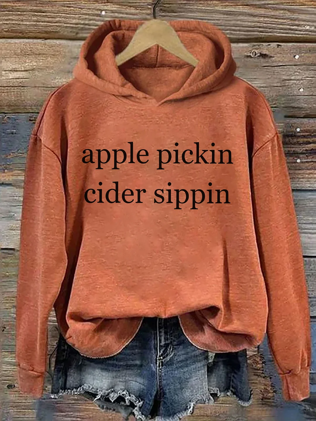 Apple Pickin Cider Sippin Hoodie