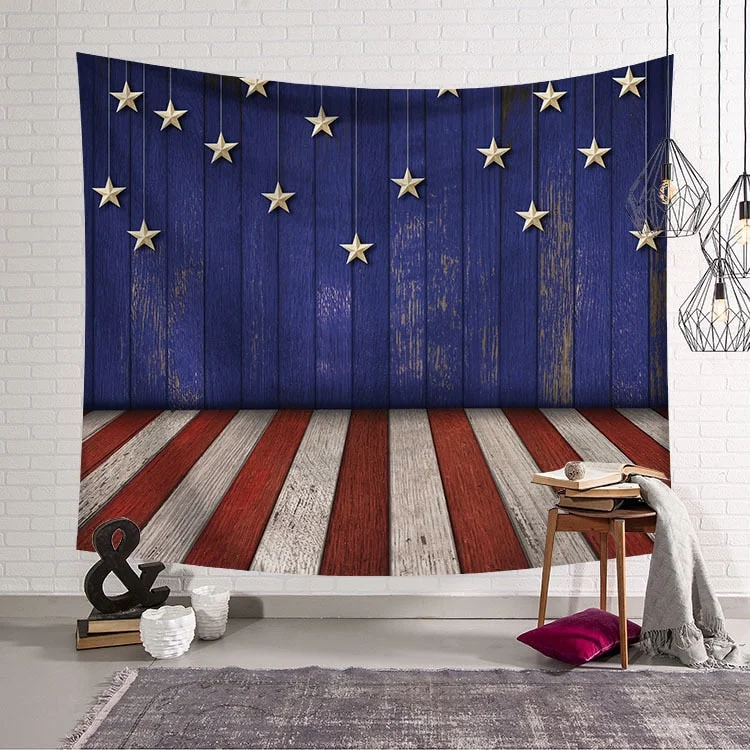 North American Indoor Wall Hanging Tapestry Large Bedspread Wall Hanging Throw Blanket Mat Backdrop Home Room Decoration Gift