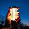 Outdoor Retro Portable Camping Lamp Outdoor Camping Tent Lamp Hanging Candle Holder Lamp Backpack Lamp