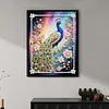 Diamond Painting-DIY Special Shaped Drill Pearl Painting Peacock(30x40cm)