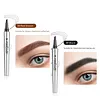 🔥Achetez 1 obtenez 1 Gratuitement🔥-Stylo &agrave; Sourcils Microblading 3D &eacute;tanche &agrave; 4 Pointes de fourche pour tatouage
